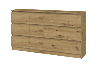 Komoda Malvína M6 140 dub artisan