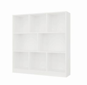 Knihovna Finley 8P bílá