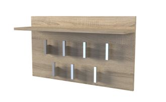 Nástěnný věšák Modis 2F dub sonoma Nástěnný věšák Modis 2F dub sonoma