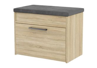 Botník se sedákem Pargas MINI dub sonoma Botník se sedákem Pargas MINI dub sonoma