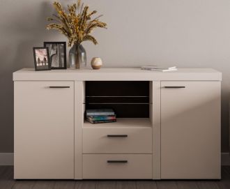 Komoda Rizo 2D2S písková béžová Komoda Rizo 2D2S písková béžová