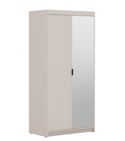 Skříň Enja 2D/1 zrcadlo písková béžová