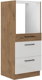 Kuchyňská skříňka Vega 60 DPS 145 3S dub lancelot/bílý lesk Kuchyňská skříňka Vega 60 DPS 145 3S dub lancelot/bílý lesk