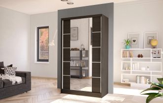 Skříň Diem V 100 - choco