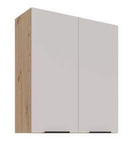 Kuchyňská skříňka Selva 80 G 90 2F dub artisan/kašmír