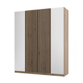 Skříň Keny XIV - dub evoke/černá Skříň Keny XIV - dub evoke/černá