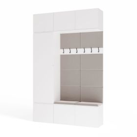 Předsíňová sestava Gaha III 1SZ2W bílá