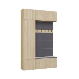 Předsíňová sestava Gaha III 1SZ2W dub sonoma Předsíňová sestava Gaha III 1SZ2W dub sonoma