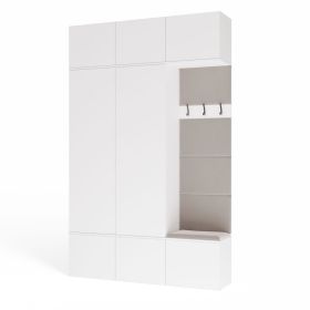 Předsíňová sestava Gaha III 2SZ1W bílá Předsíňová sestava Gaha III 2SZ1W bílá