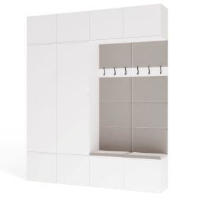 Předsíňová sestava Gaha IV 2SZ2W bílá Předsíňová sestava Gaha IV 2SZ2W bílá