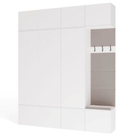 Předsíňová sestava Gaha IV 3SZ1W bílá Předsíňová sestava Gaha IV 3SZ1W bílá