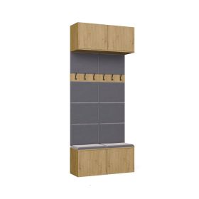 Předsíňová sestava Gaha II 2W dub artisan Předsíňová sestava Gaha II 2W dub artisan
