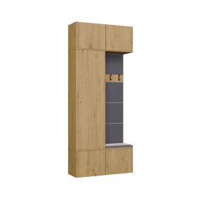 Předsíňová sestava Gaha II 1SZ1W dub artisan Předsíňová sestava Gaha II 1SZ1W dub artisan
