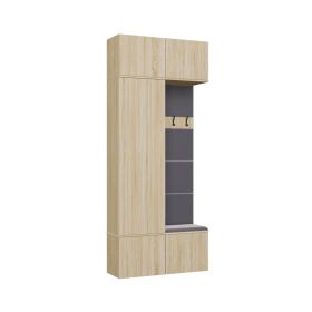 Předsíňová sestava Gaha II 1SZ1W dub sonoma