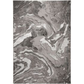 Kusový koberec Eris Marbled Silver - 160x230 cm