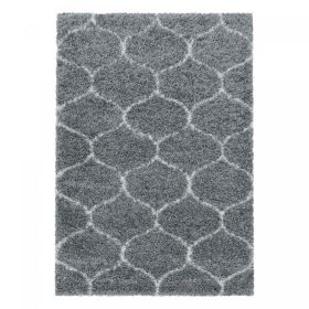 Kusový koberec Salsa Shaggy 3201 grey - 280x370 cm