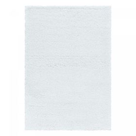 Kusový koberec Fluffy Shaggy 3500 white - 60x110 cm