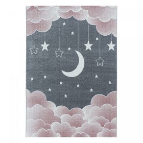 Dětský kusový koberec Funny 2101 pink - 160x230 cm