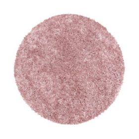 Kusový koberec Sydney Shaggy 3000 rose kruh - 200x200 (průměr) kruh cm