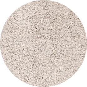 Kusový koberec Dream Shaggy 4000 Cream kruh - 120x120 (průměr) kruh cm