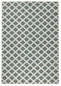 Kusový koberec Twin-Wendeteppiche 103125 grün creme – na ven i na doma - 160x230 cm