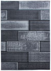 Kusový koberec Plus 8007 black - 80x300 cm