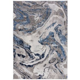 Kusový koberec Eris Marbled Navy - 160x230 cm
