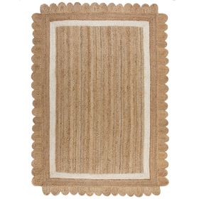 Kusový koberec Grace Jute Natural/White - 120x170 cm