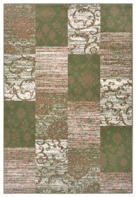 Kusový koberec Gloria 105521 Green Creme - 120x170 cm