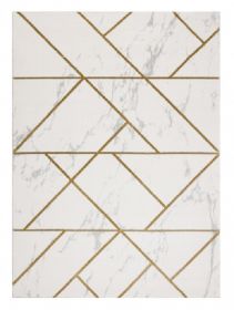 Kusový koberec Emerald geometric 1012 cream and gold - 140x190 cm