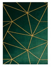 Kusový koberec Emerald 1013 green and gold - 160x220 cm