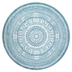 Kusový koberec Napkin blue kruh - 160x160 (průměr) kruh cm