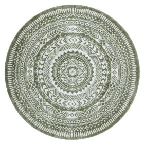 Kusový koberec Napkin green kruh - 160x160 (průměr) kruh cm