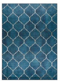 Kusový koberec ANDRE Maroccan trellis 1181 blue - 160x220 cm