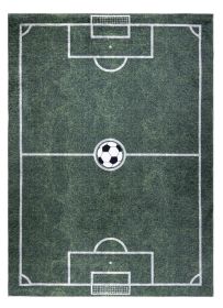 Dětský kusový koberec Bambino 2138 Football green - 80x150 cm
