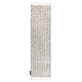 Běhoun Berber Syla B752 dots cream - 60x300 cm