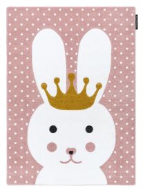 Dětský kusový koberec Petit Bunny pink - 200x290 cm