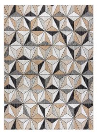 Kusový koberec Cooper Sisal Mosaic 22222 ecru/black - 140x190 cm