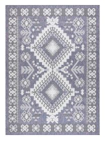 Kusový koberec Sion Sisal Aztec 3007 blue/pink/ecru - 160x220 cm