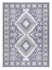 Kusový koberec Sion Sisal Aztec 3007 blue/pink/ecru – na ven i na doma - 200x290 cm