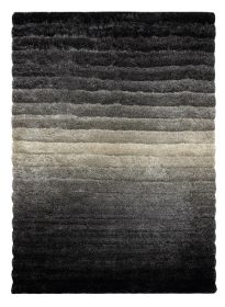 Kusový koberec Flim 007-B6 Stripes grey - 80x150 cm