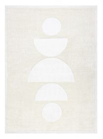 Kusový koberec Mode 8598 geometric cream - 80x150 cm