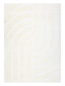 Kusový koberec Mode 8631 geometric cream - 80x150 cm