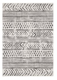 Kusový koberec Twin Supreme 103860 Biri Black/Cream – na ven i na doma - 80x250 cm