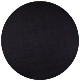 Kusový koberec Nasty 102055 Schwarz kruh - 200x200 (průměr) kruh cm