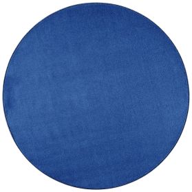 Kusový koberec Nasty 101153 Blau kruh - 133x133 (průměr) kruh cm