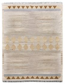Ručně vázaný kusový koberec Angelo DESP P116 Pastel Brown Mix - 80x150 cm