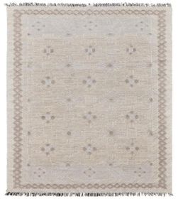 Ručně vázaný kusový koberec Anantara DESP P71 White Mix - 200x290 cm