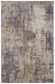 Kusový koberec Cairo 105586 Gizeh Cream Blue – na ven i na doma - 80x120 cm