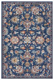 Kusový koberec Luxor 105634 Caracci Blue Multicolor - 160x235 cm